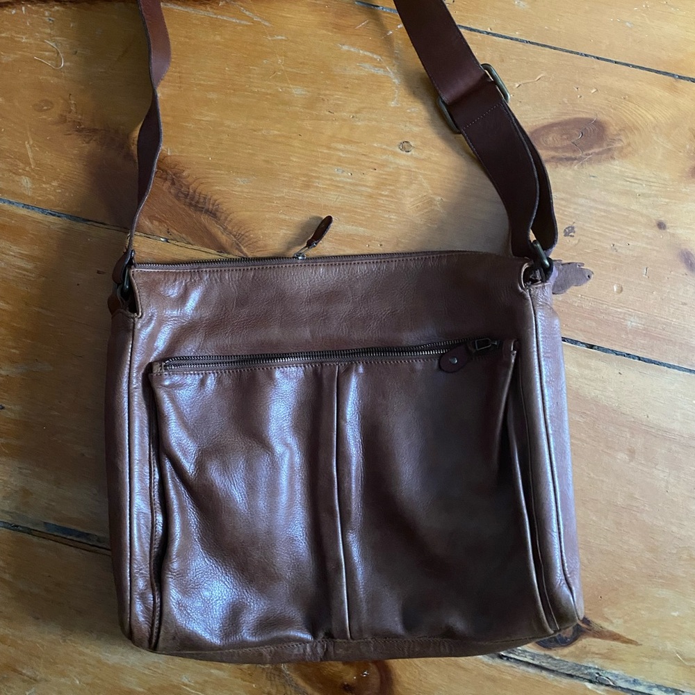 Roots Crossbody Messenger Bag